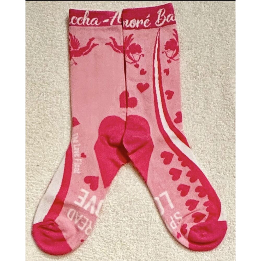 Bacchus 2026 Socks Baccha-Amor New Orleans Mardi Gras Krewe Favor Throw BR2306EW